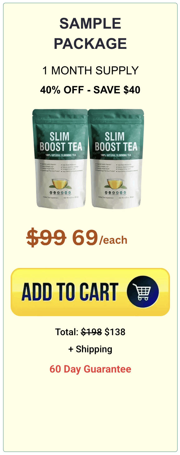 Slim Boost Tea 2 Pouches