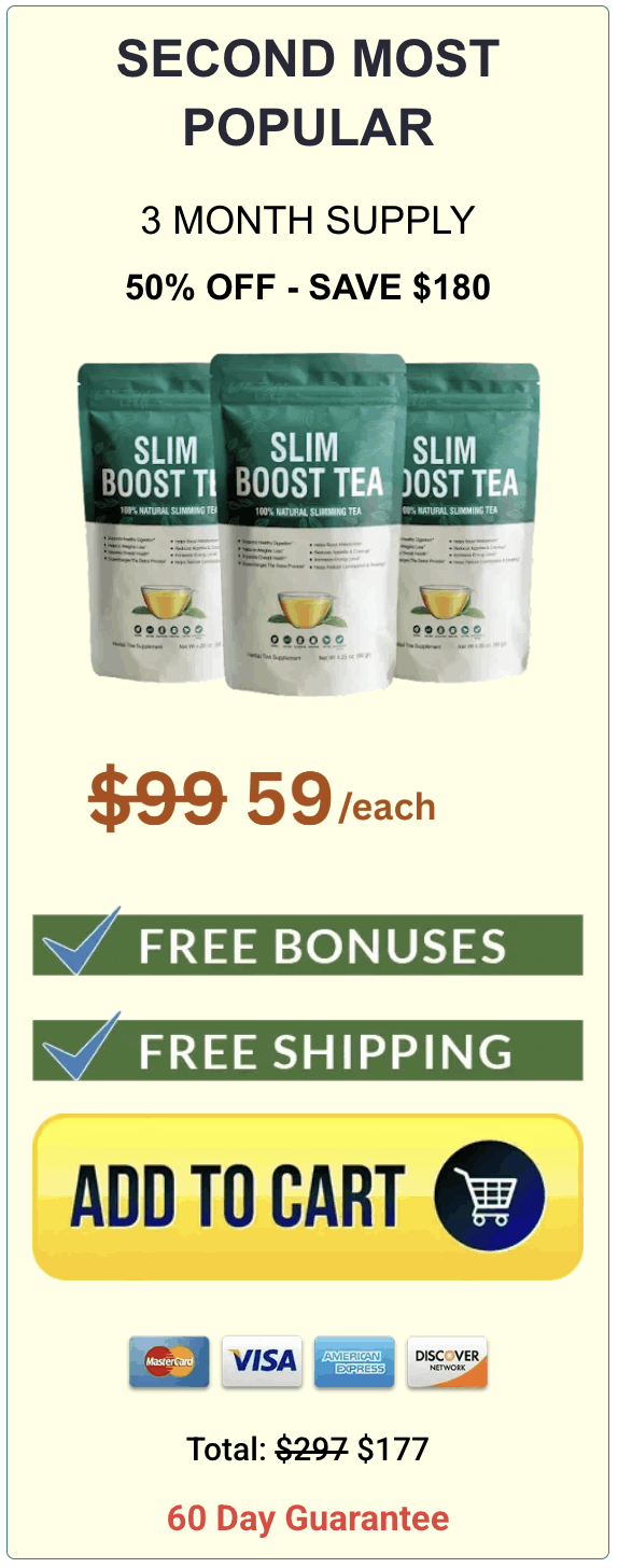 Slim Boost Tea 3 Pouches
