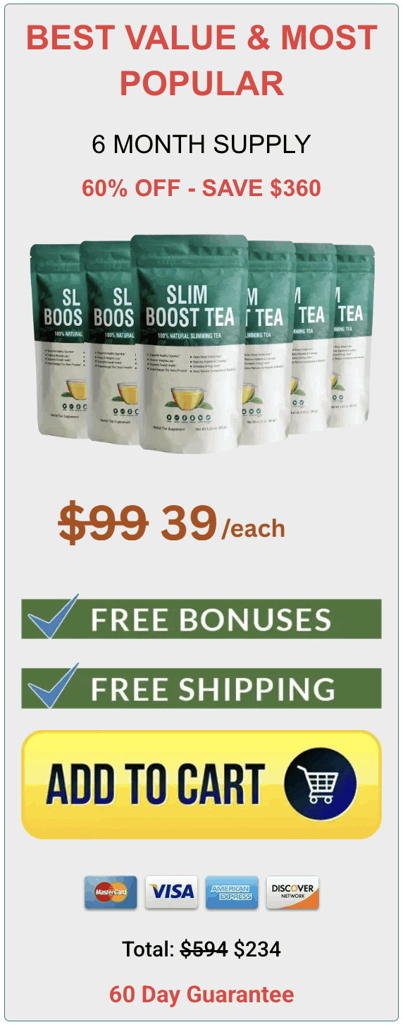 Slim Boost Tea 6 Pouches
